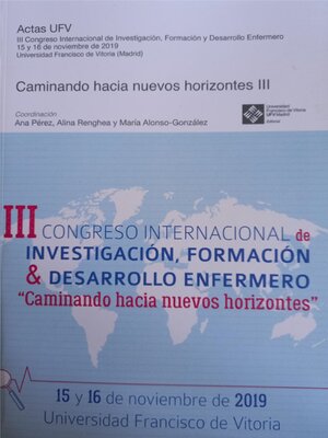 cover image of III Congreso internacional de investigación, formación & desarrollo enfermero
